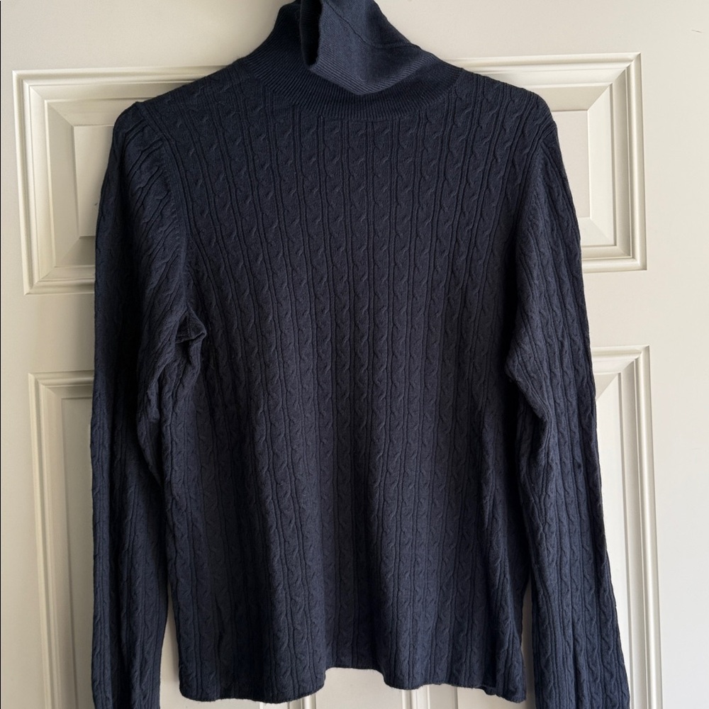 Banana Republic Navy Blue Knit Sweater